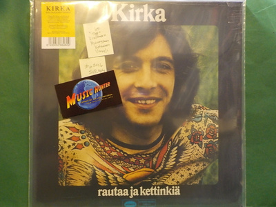 KIRKA - RAUTAA JA KETTINKIÄ - KELTAINEN FIN 2016 UUSI LP