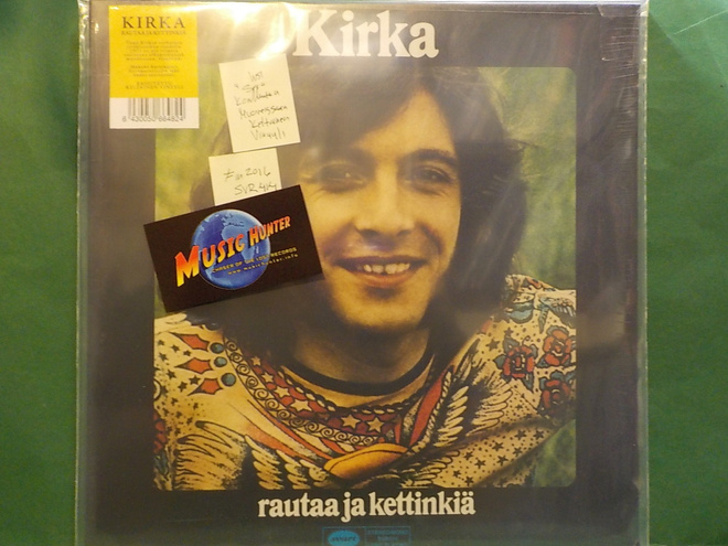 KIRKA - RAUTAA JA KETTINKIÄ - KELTAINEN FIN 2016 UUSI LP