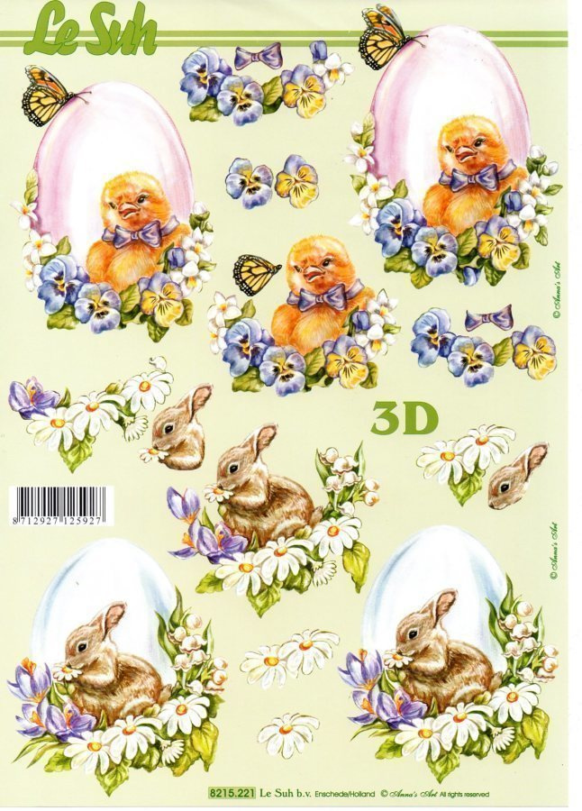3D °"PÄÄSIÄISTIPU & JÄNIS°" /Le Suh