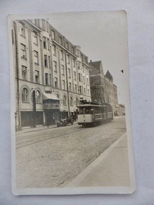 VANHA Postikortti Viipuri Raitiovaunu UPEA Näkymä 1920-l