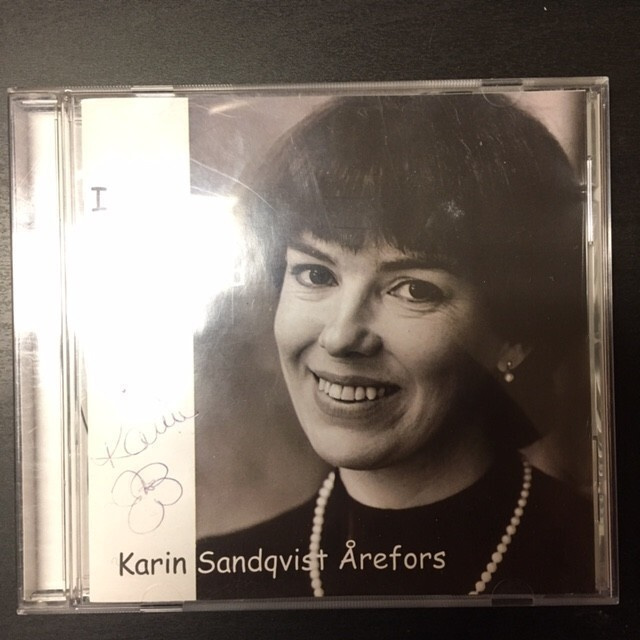 Karin Sandqvist Årefors - I nuets sekund CD
