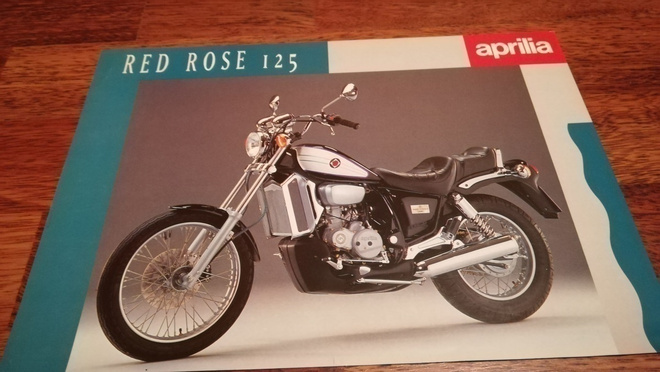 Aprilia Red Rose 125 suomi esite