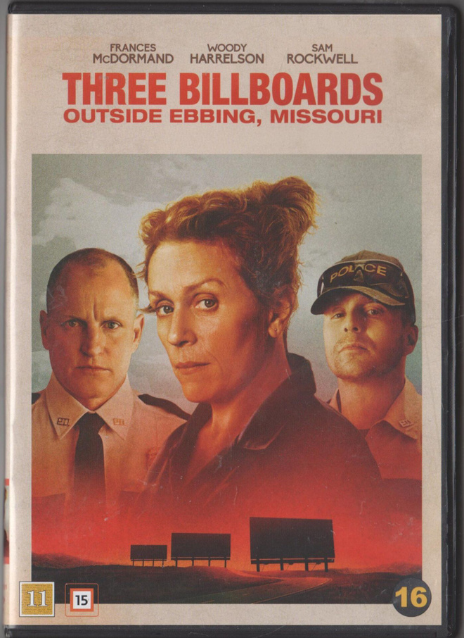 THREE BILLBOARDS OUTSIDE EBBING, MISSOURI [2017] [DVD]