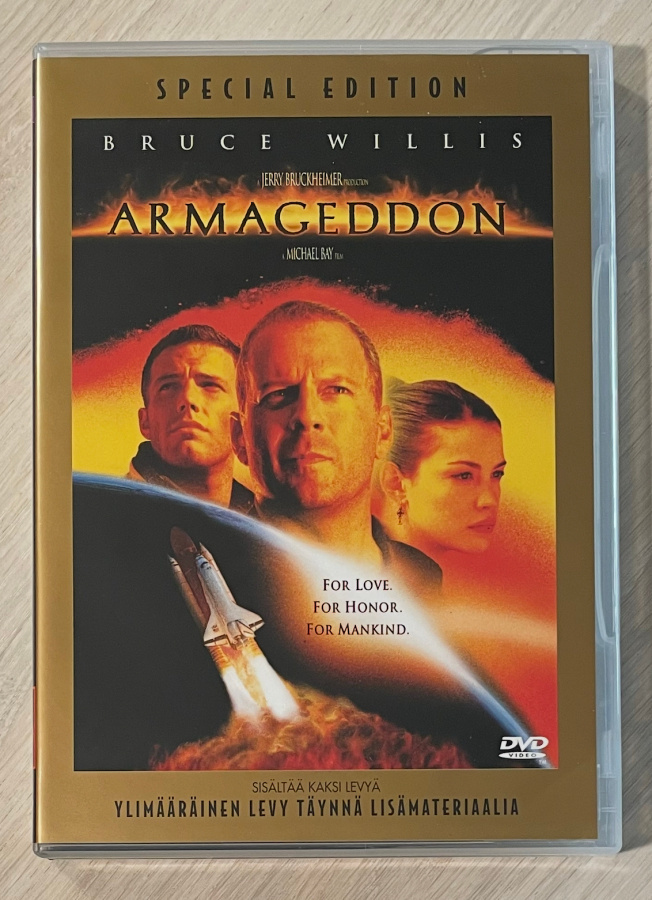 ARMAGEDDON (1998) Erikoisjulkaisu (2DVD) Bruce Willis