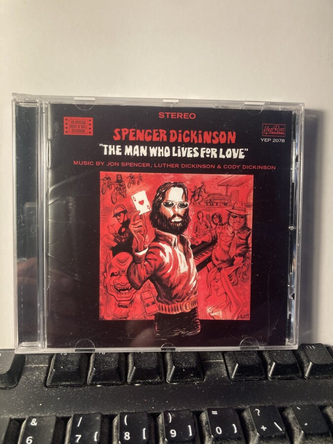 SPENCER DICKINSON: "The Man Who Lives For Love", CD