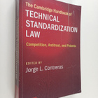 Jorge L. Contreras : The Cambridge handbook of technical ... - pikkukuva 1