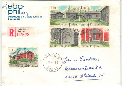 1979 talonpoikaisrakennuksia R-kirje