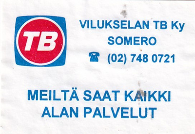 Somero, Vilukselan TB Ky  , TB,    s10/3