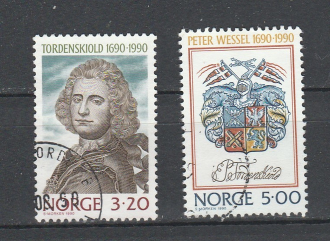 NORJA,  1990 Fa 1089-90, Peter Wessel Tordenskiold