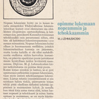 M. J. Lehmuskoski: Opimme lukemaan nopeammin ja tehokkaammin - pikkukuva 2