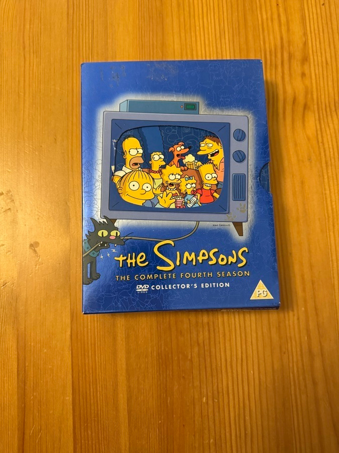 The Simpsons the complete fourth season DVD