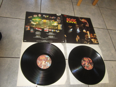AC/DC – Live 2 x vinyl - hienokuntoinen tupla LP