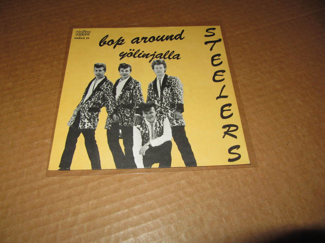 Steelers 7" Bob Around / Yölinjalla v.1981 PELKÄT KUVAKANNET
