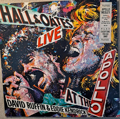 HALL& OATES : LIVE LP