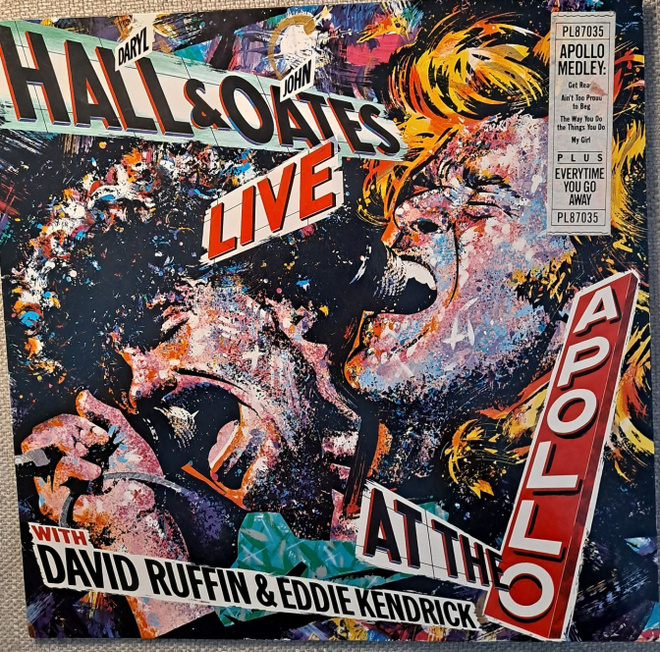 HALL& OATES : LIVE  LP