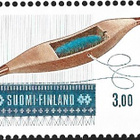 1979 Km Sukkula 3,00 mk paperi yHS ** LaPe 860 b) TIL N:o - pikkukuva 2
