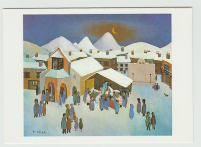 Henri Lauge / Unicef : Nativity at Espolette (R)