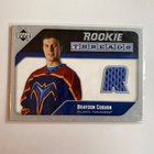 2005-06 Upper Deck Rookie Threads #RTBC Braydon Coburn - pikkukuva 1