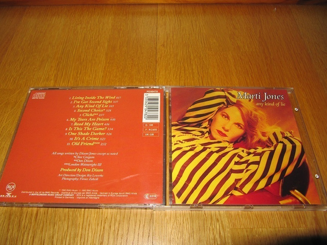 Marti Jones: Any Kind of Lie CD