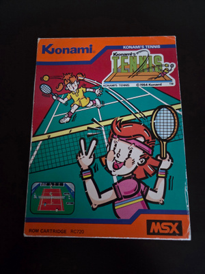 Konami's Tennis -MSX