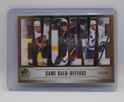 202-21 Sp signature edition Evolve Gold Sami Salo /99