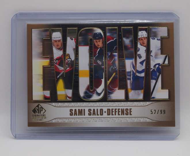 202-21 Sp signature edition Evolve Gold Sami Salo /99