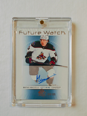 Matias Maccelli - 22-23 SP Autographed Furure Watch /699