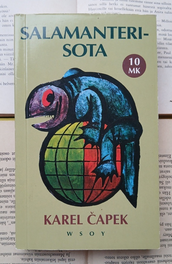 Karel Capek - Salamanterisota (pokkari)