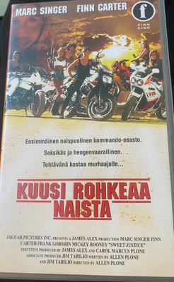 Kuusi rohkeaa naista (Sweet Justice, 1993) VHS