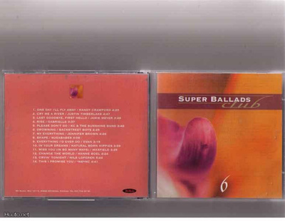 SUPER BALLADS CLUB 6 mm.Justin Timberlake