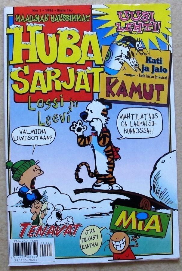 Huba sarjat 1/1996 , lukematon