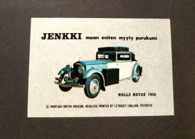 Jenkki Rolls Royce 1930 Siirtokuva