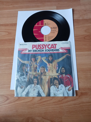 Pussycat – My Broken Souvenirs 7" ps orig Fin 1977 mint