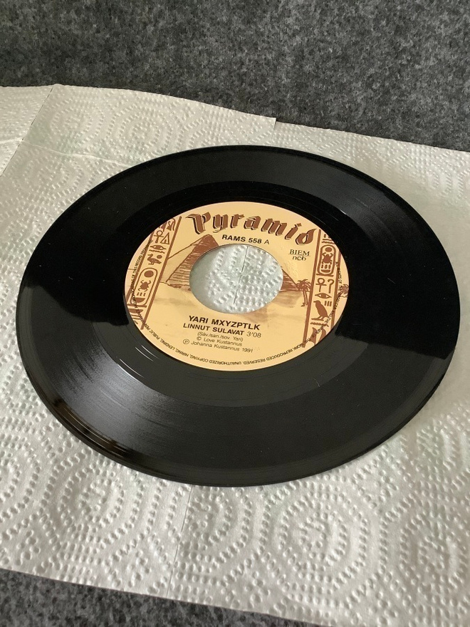 YARI MXYZPTLK:LINNUT SULAVAT/AURINKO  7" (SINGLE)