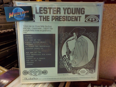 LESTER YOUNG - THE PRESIDENT VOLUME ONE OF SIX M-/M- LP
