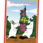 °"ONNEKSI OLKOON!°" -KORTTI / Muumi (Karto) - pikkukuva 1