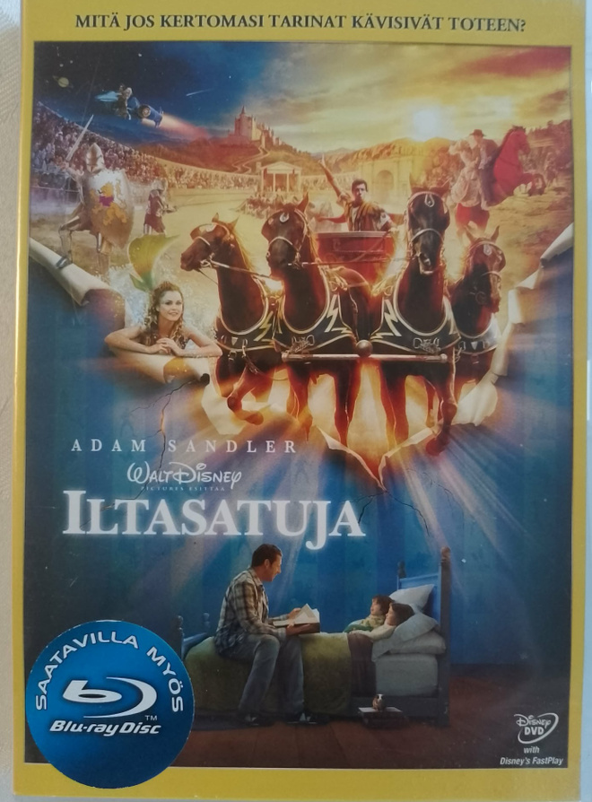 DVD Walt Disney Adam Sandler Iltasatuja