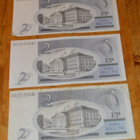 3kpl Viro 2 kruunun seteliä - pikkukuva 2