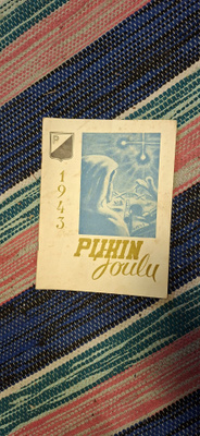 Piikin Joulu 1943 RARE
