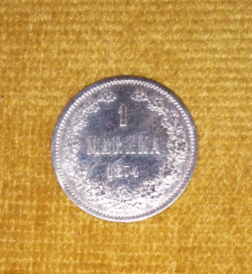 1 markka 1874