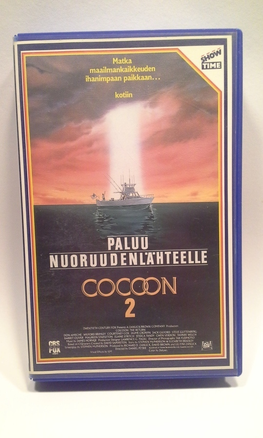 VHS: Cocoon 2 - Paluu Nuoruudenlähteelle (1988)