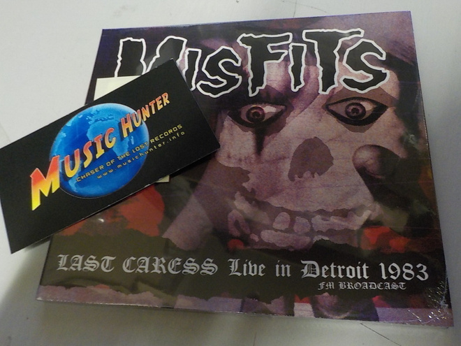 MISFITS - LAST CARESS: LIVE IN DETROIR 1983 UUSI CD (+)