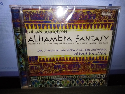 CD JULIAN ANDERSON : ALHAMBRA FANTASY (UUSI)