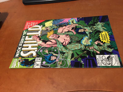 MARVEL NICK FURY S.H.I.E.L.D 40/1992 HYVÄ