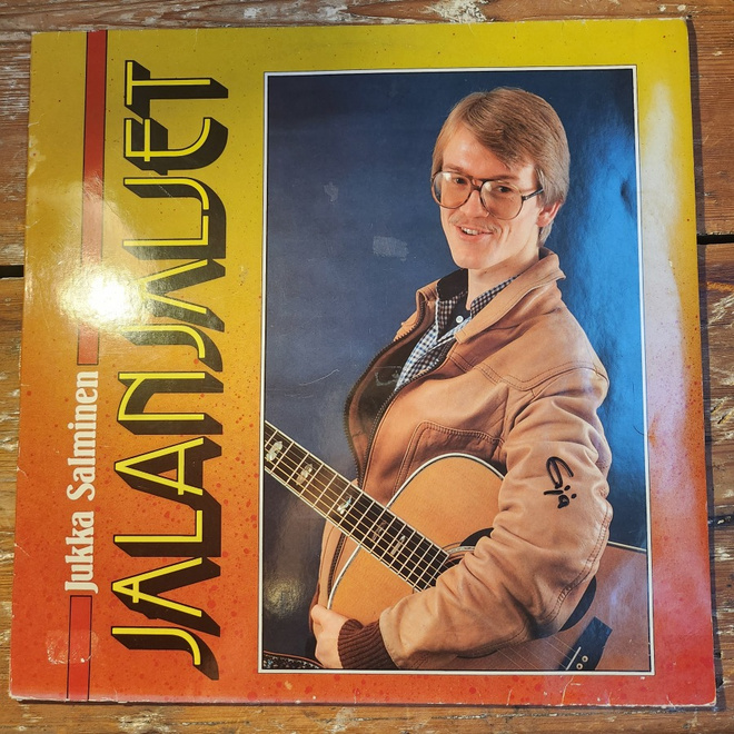 Jukka Salminen - Jalanjäljet Lp (EX++/EX-)