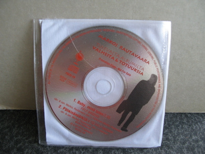 Markoj. Rautavaara:Baby,minä tulen+1 promo-cds