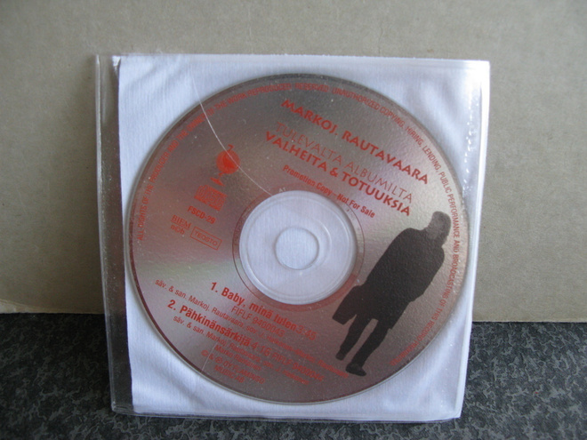 Markoj. Rautavaara:Baby,minä tulen+1 promo-cds