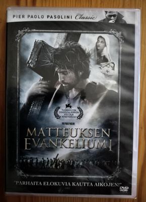 Pier Paolo Pasolini: Matteuksen evankeliumi (UUSI DVD, 1964)