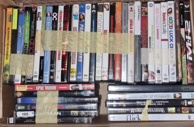 DVD 40kpl, huom kunto.