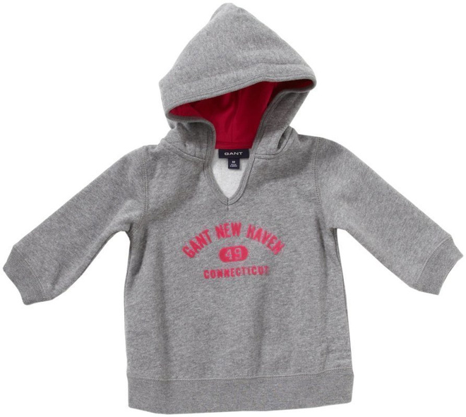 GANT tyttöjen harmaa HUPPARI koko 92 cm, ovh 69,95 € UUSI